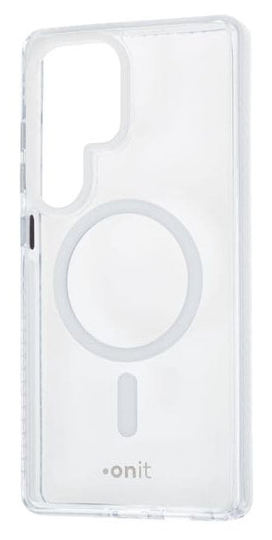 ONIT Backcover – für Samsung Galaxy S25 Ultra – MagSafe, PC+TPE+TPU, Transparent, bis 3 m sturzsicher