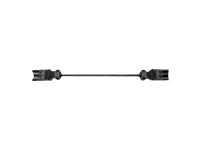 Bachmann Netzkabel Verlängerungskabel, GST18i3 auf GST18i3, 0,3 m, Schwarz