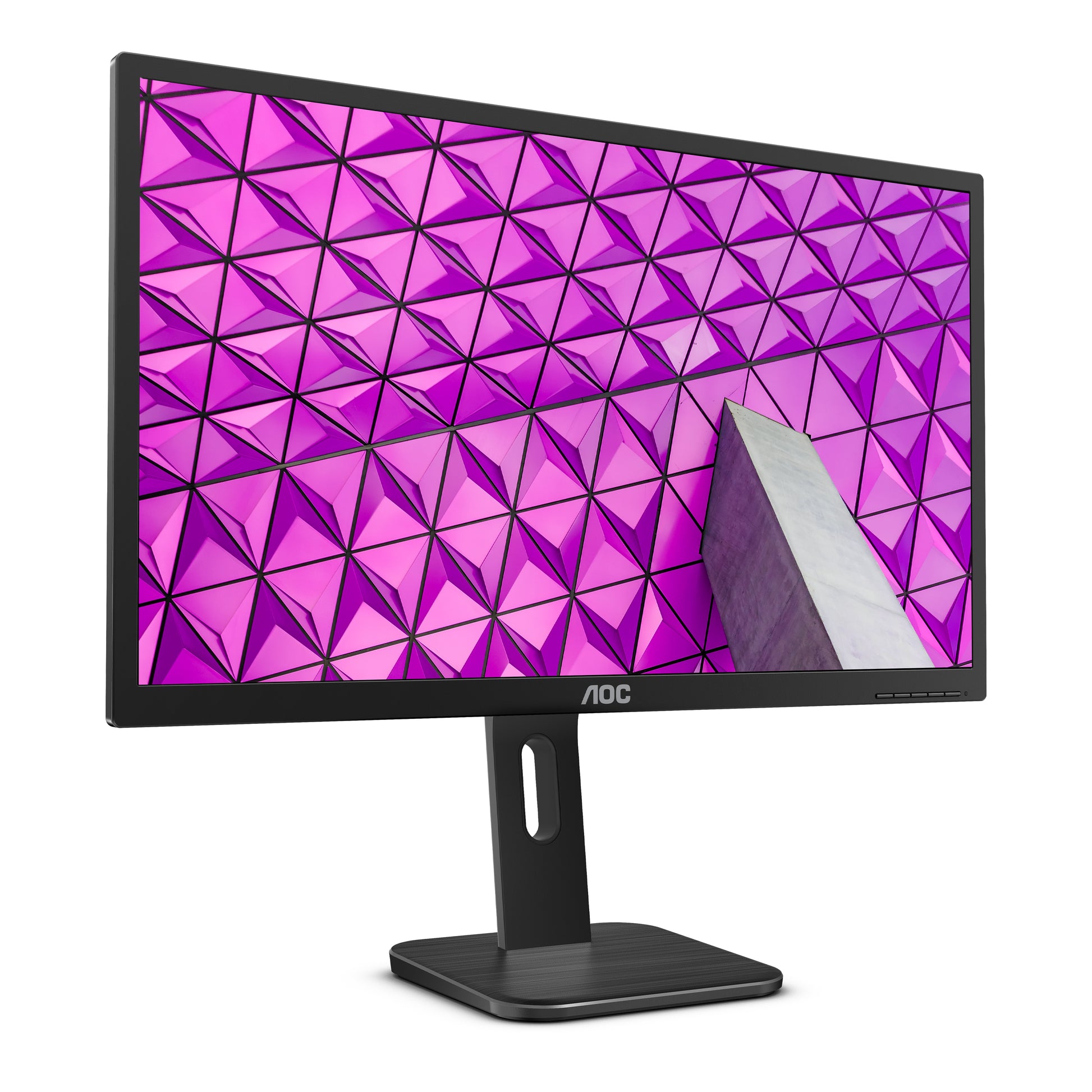 AOC 24X24P1 – Monitor, 24", IPS, 60 Hz, 300 cd/m², Integrierte Lautsprecher, USB-Hub, Schwarz