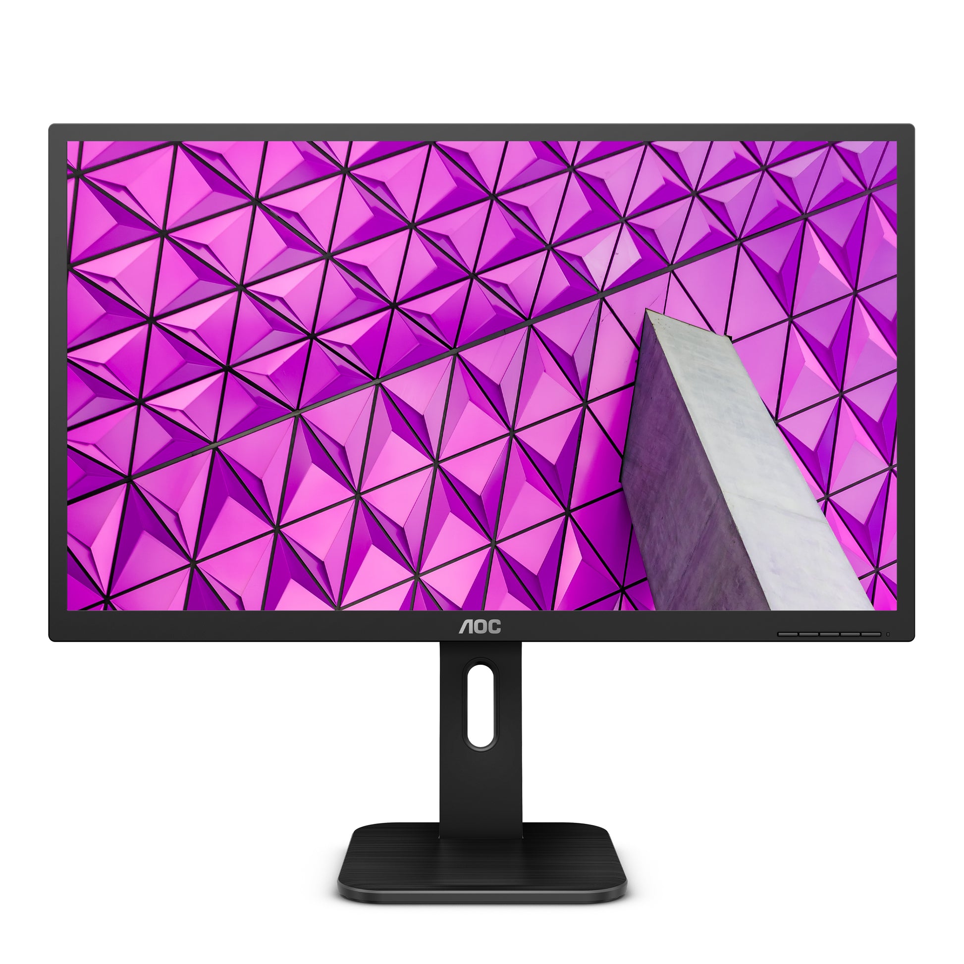 AOC 24X24P1 – Monitor, 24", IPS, 60 Hz, 300 cd/m², Integrierte Lautsprecher, USB-Hub, Schwarz