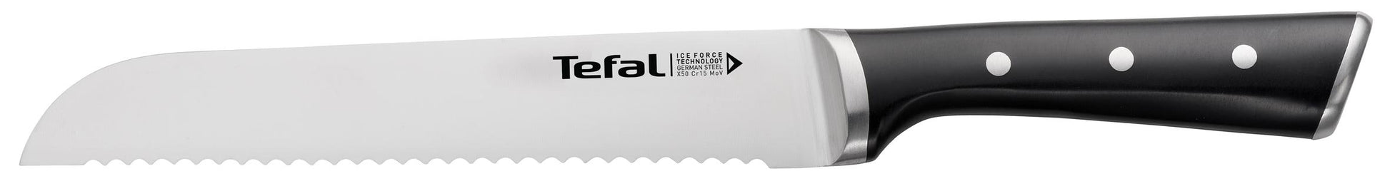 Tefal INGENIO ICE FORCE Messerblock – Edelstahl, schwarz, 5 Stk.