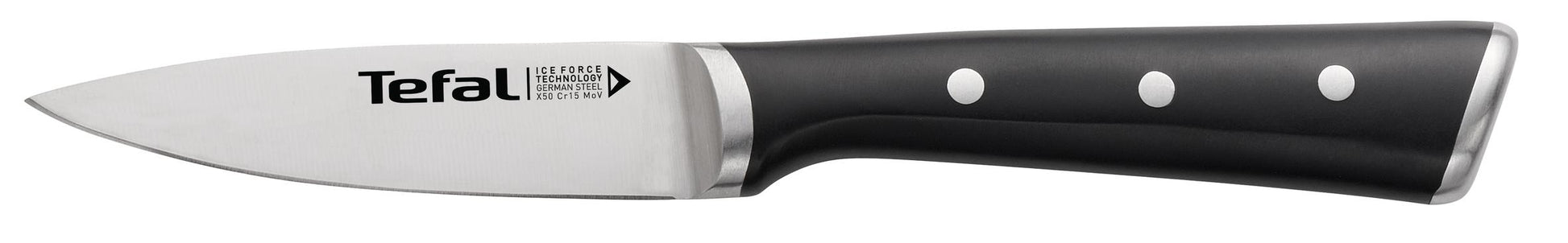 Tefal INGENIO ICE FORCE Messerblock – Edelstahl, schwarz, 5 Stk.