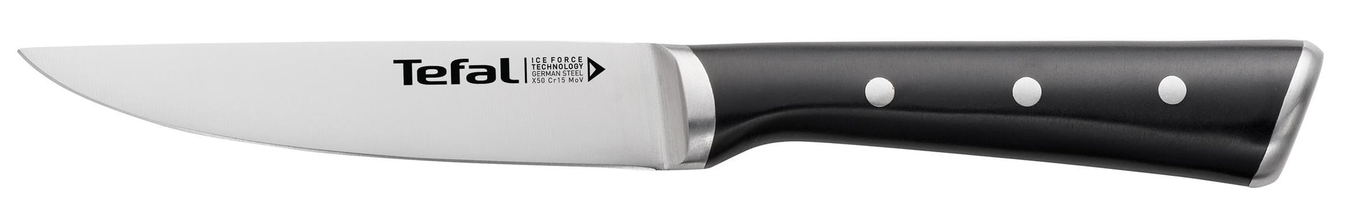 Tefal INGENIO ICE FORCE Messerblock – Edelstahl, schwarz, 5 Stk.