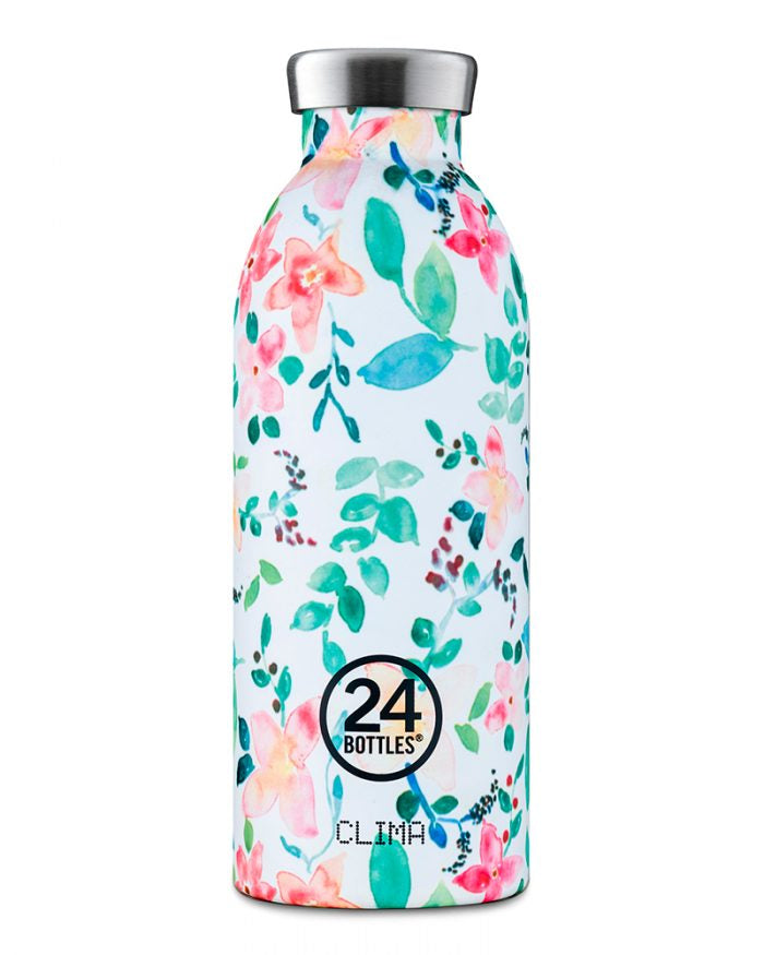 24Bottles Trinkflasche Clima – 5 dl – Edelstahl, isoliert, Schraubverschluss, auslaufsicher – Little Buds