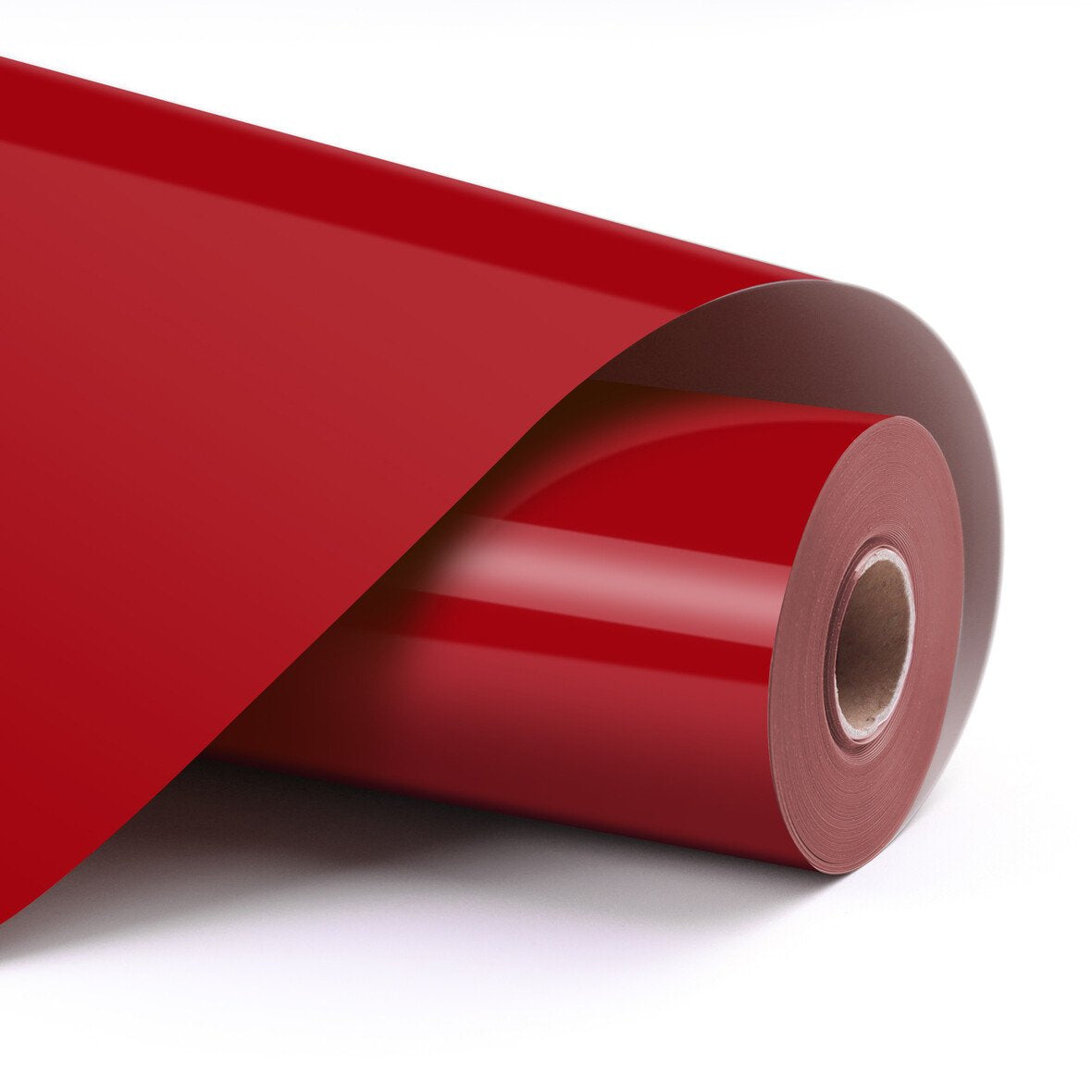 LOKLiK Aufbügelfolie (HTV), Rot, 30,5 cm × 1,8 m, 1 Rolle