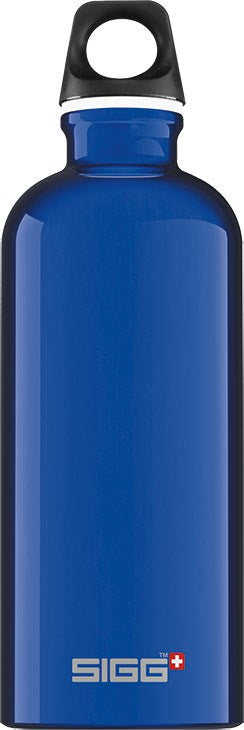 SIGG Trinkflasche 600 ml – Aluminium, Schraubverschluss, Dunkelblau