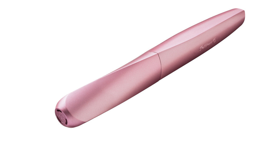 Pelikan Twist R457 – Tintenroller, 0,3 mm, sortiert, Drehmechanik, schwarz/rosa