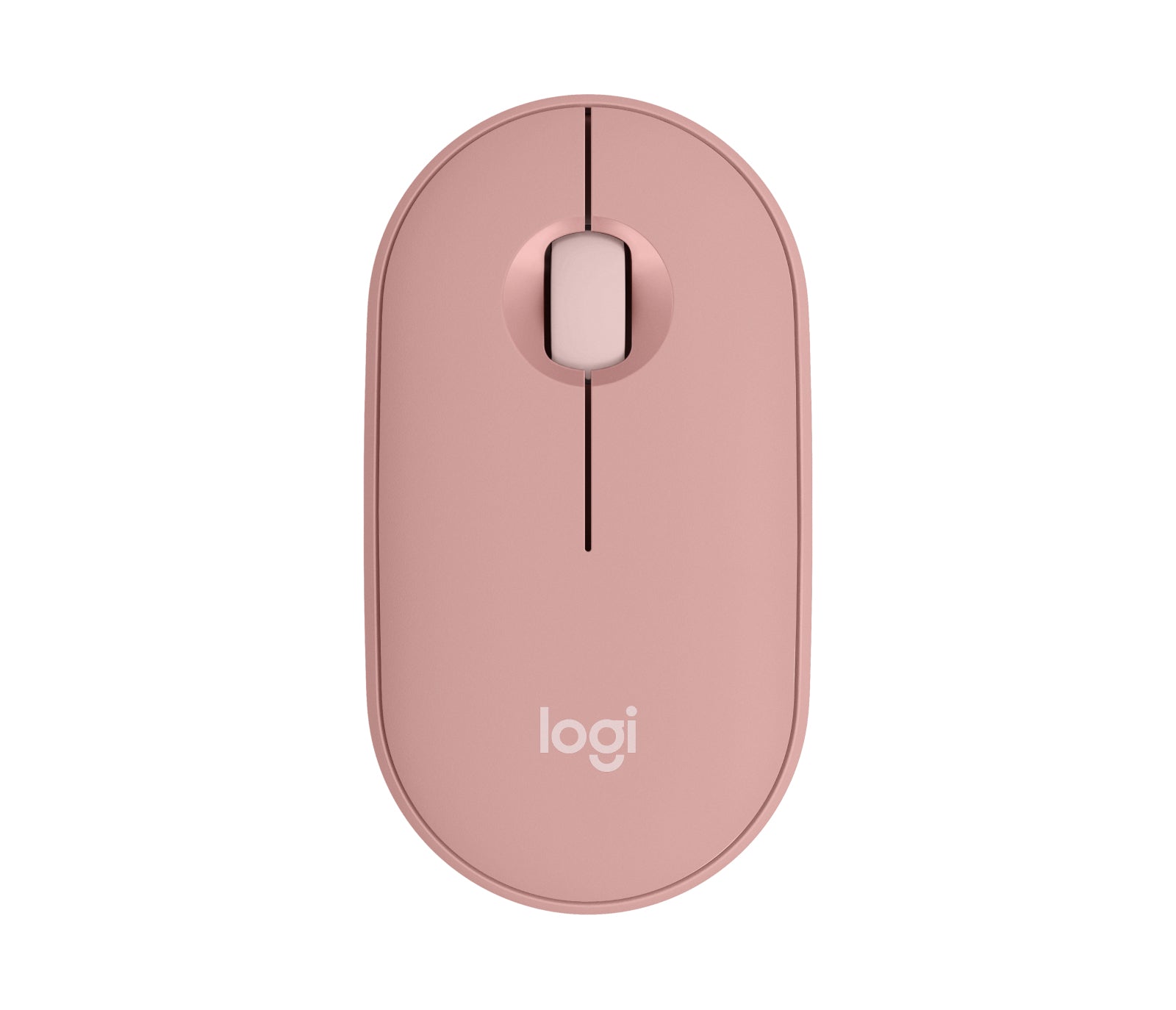 Logitech Pebble M350S Tonal Rose Maus – kabellos, Bluetooth, rosa