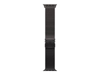 Apple Milanese Loop – Armband – für Apple Watch 49 mm, Schwarz, Grösse L, Titan