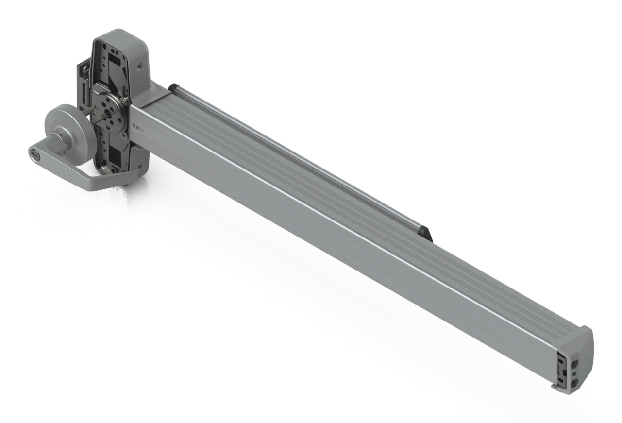 Ubiquiti Riegel – 30 V, Aluminium/Edelstahl, Grau, 838×294×94 mm