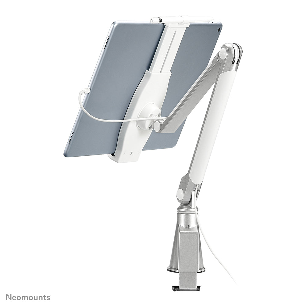 Neomounts Tablet-Arm (Tischklemme) für Galaxy Tab – 4,7–12,9" – Silber