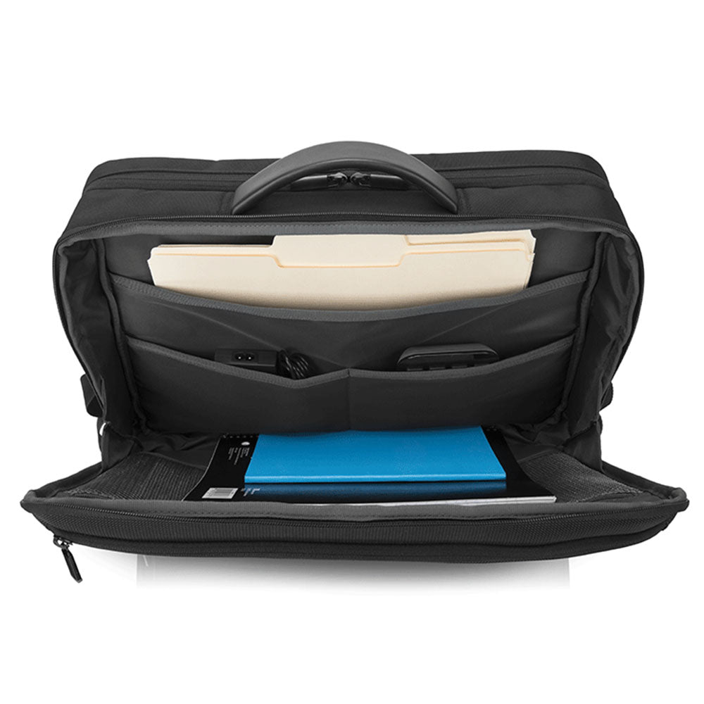Lenovo Notebook-Tasche bis 15,6" – Hartschalenkoffer mit Schultergurt – Schwarz