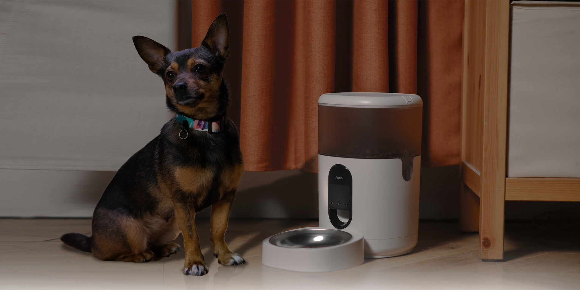 Aqara C1 – Haustierfutterautomat – 4 l, Zigbee, Akku/USB – für Aqara-Geräte