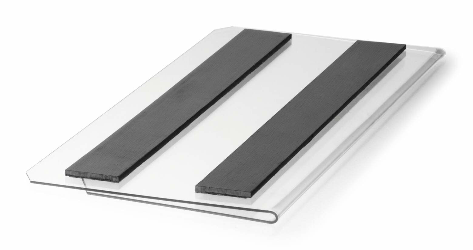Durable Magnetclip – 150 × 67 mm, transparent, wiederverwendbar, magnetisch, für 150 × 67 mm