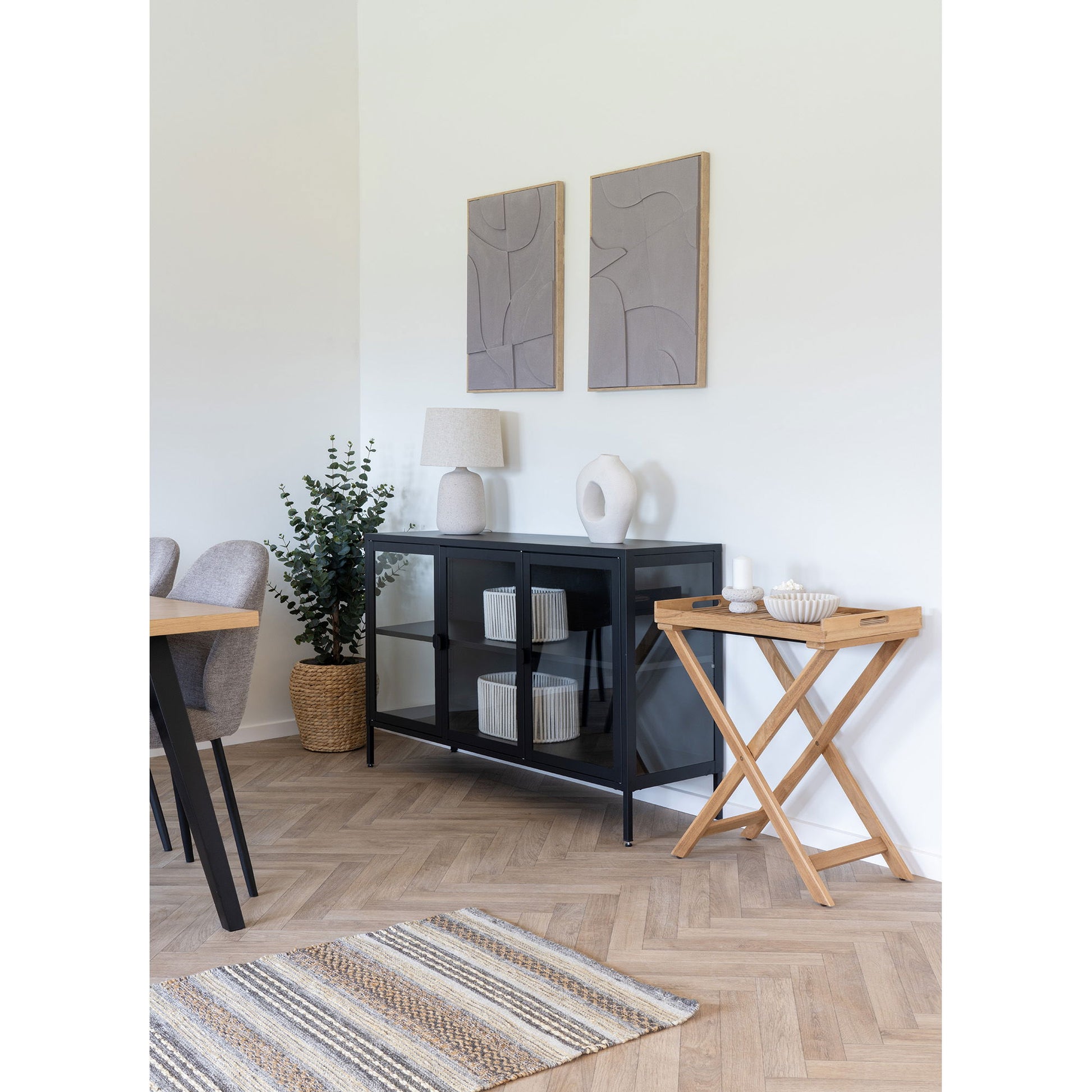 House Nordic TV-Möbel 7501006 – 40 × 60 × 70 cm, rechteckig – Teakholz – holzfarben