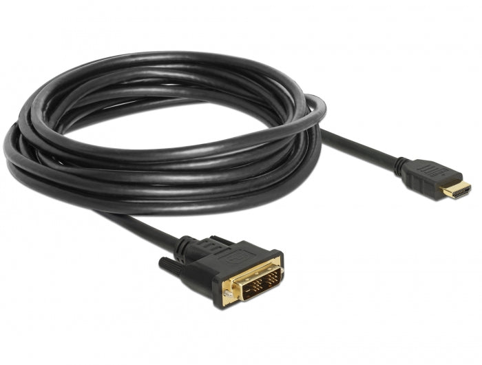 DeLOCK DVI-D auf HDMI Kabel 1920×1200 – 5 m