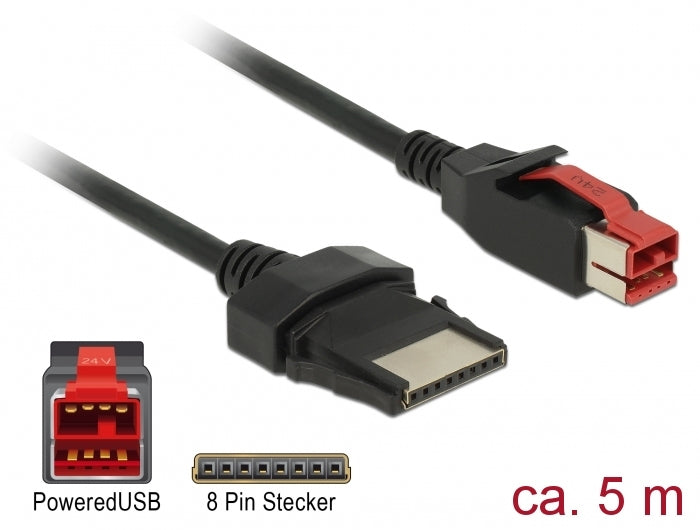 DeLOCK USB-Kabel, Powered USB zu Spezial, 5 m, USB 2.0