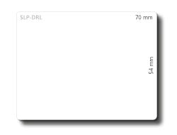 Seiko Instruments SLP-DRL – Etiketten (Rolle) 70 × 54 mm – weiss – 320 Etiketten/Rolle