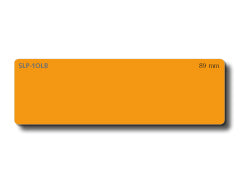 Seiko Instruments SLP-1OLB – Etiketten (Rolle) 89 × 28 mm – orange – 130 Etiketten/Rolle