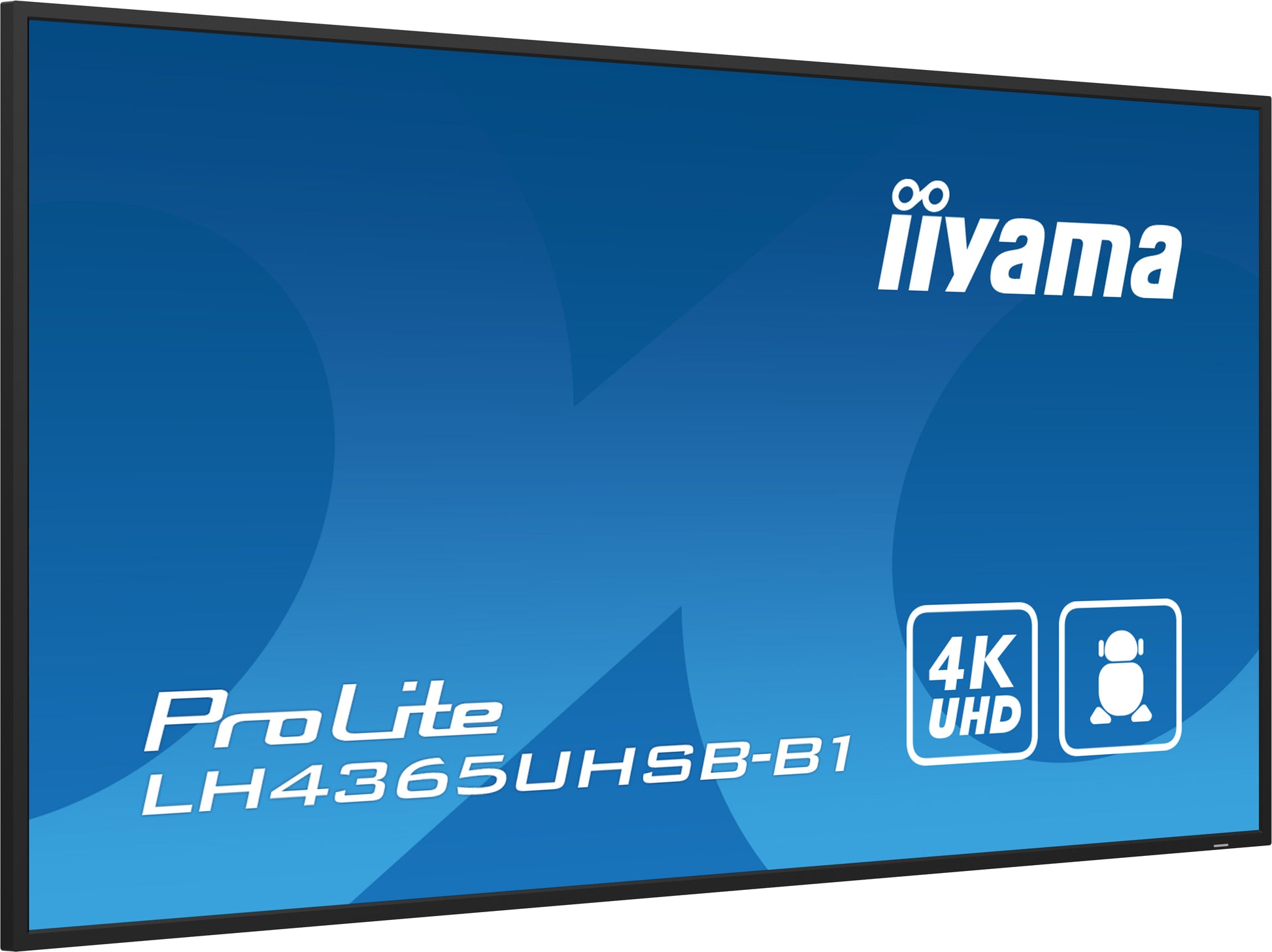 iiyama LH4365UHSB-B1 – 43" 4K Signage-Display, Android 11, 800 cd/m², 24/7