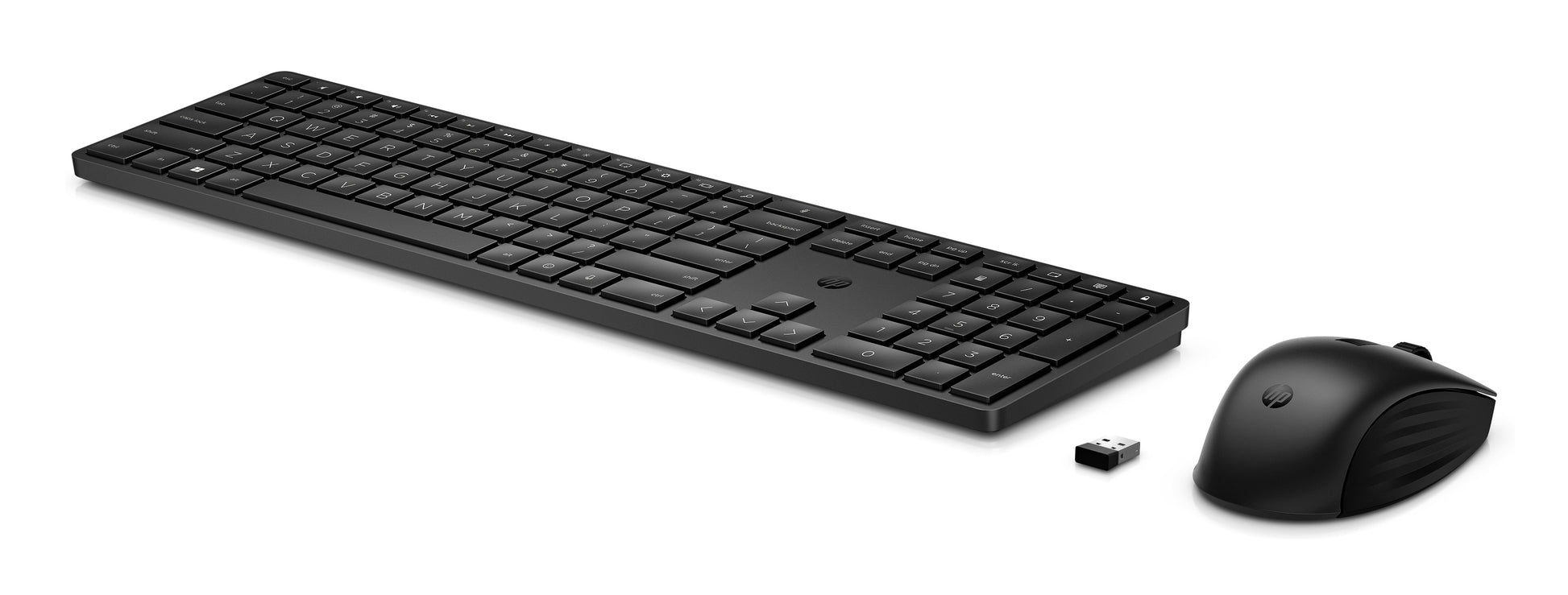 HP 655 – Tastatur-Maus-Set – Mechanisch – 2,4 GHz USB-A (Empfänger) – QWERTY (US-INT) – Schwarz