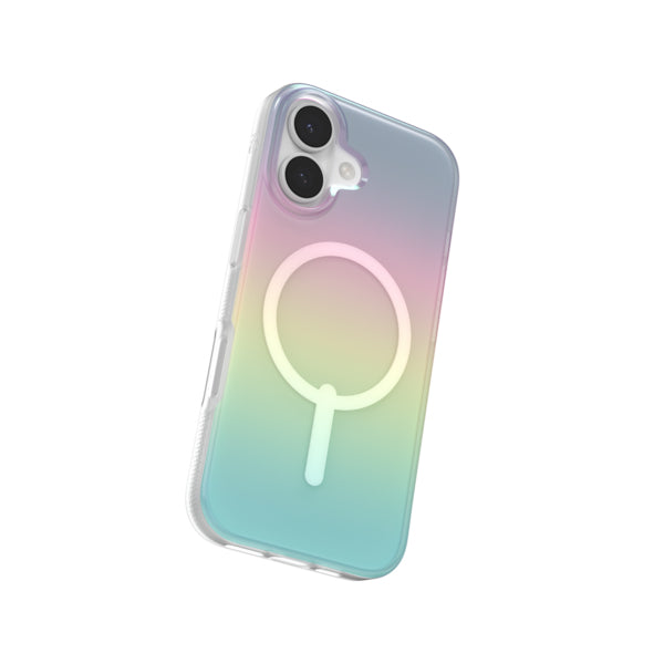 ZAGG Milan Snap Backcover – für Apple iPhone 17, Graphen, Mehrfarbig, Bryce Iridescent, bis 4 m Sturzsicher