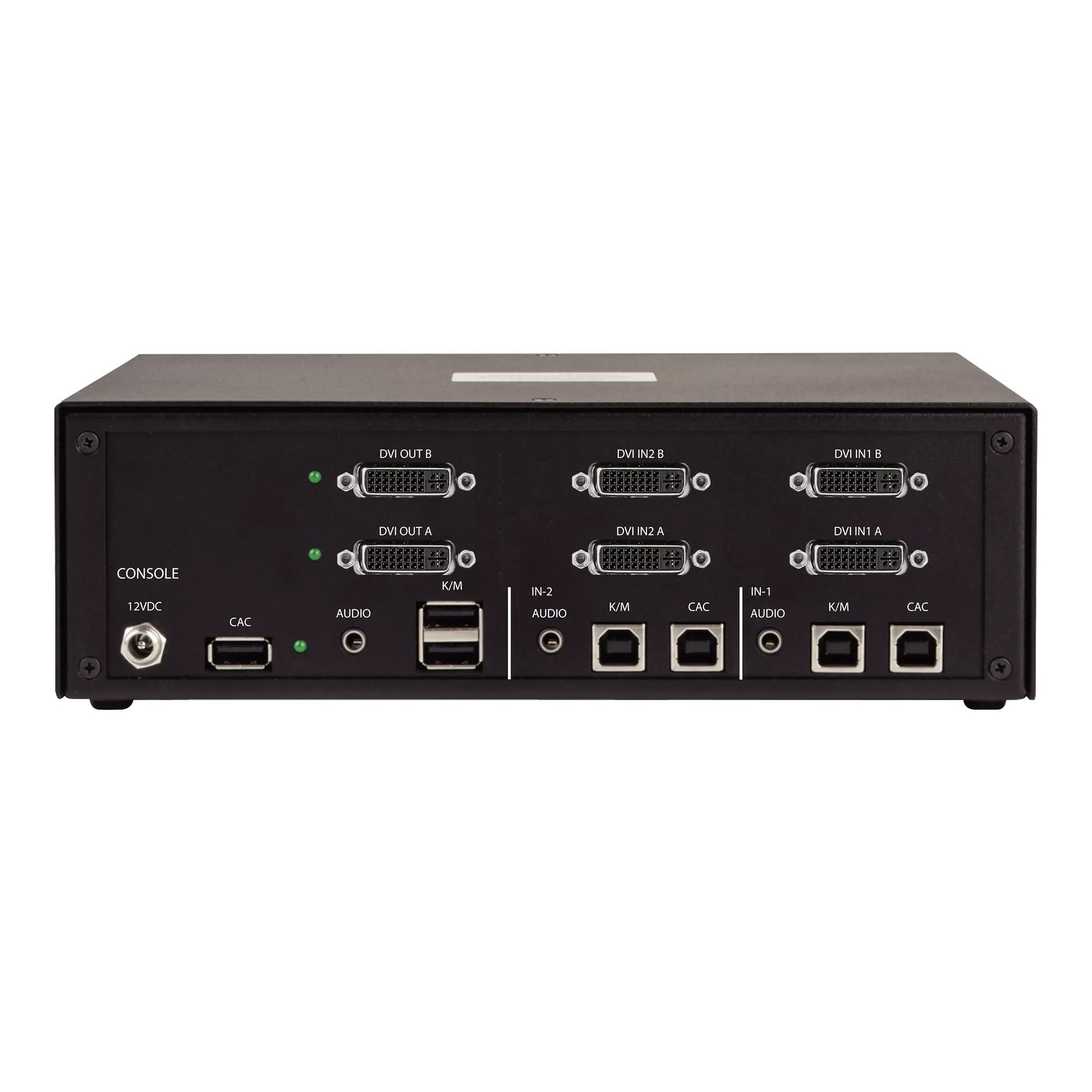 StarTech.com CK4-D202C – 2-Port DVI-I KVM-Switch, Dual-View – 2560 × 1600/60 Hz, USB 2.0-Hub, Audio