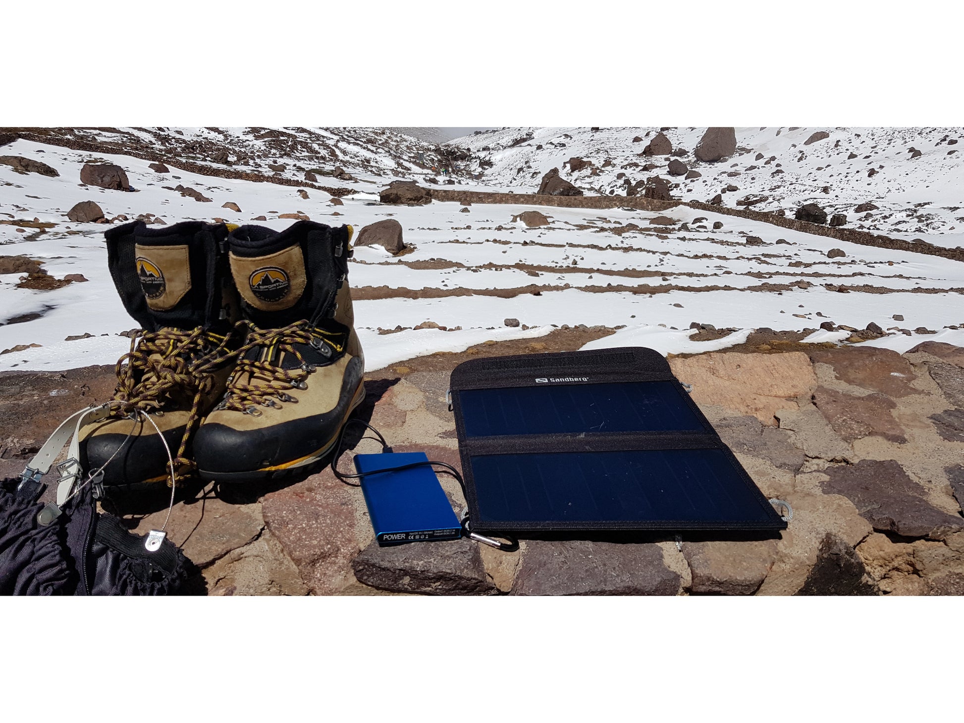 Sandberg Ladegerät – 13 W, 2× USB, Solar