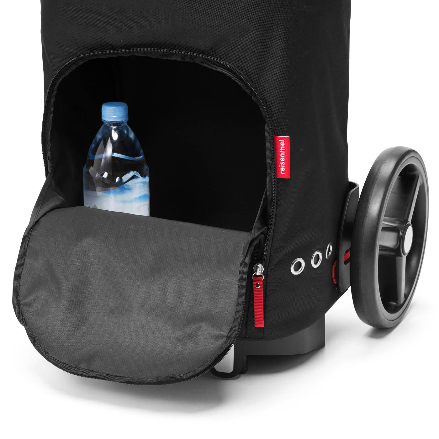 Reisenthel Stofftasche, Polyester, schwarz, 340×600×240 mm