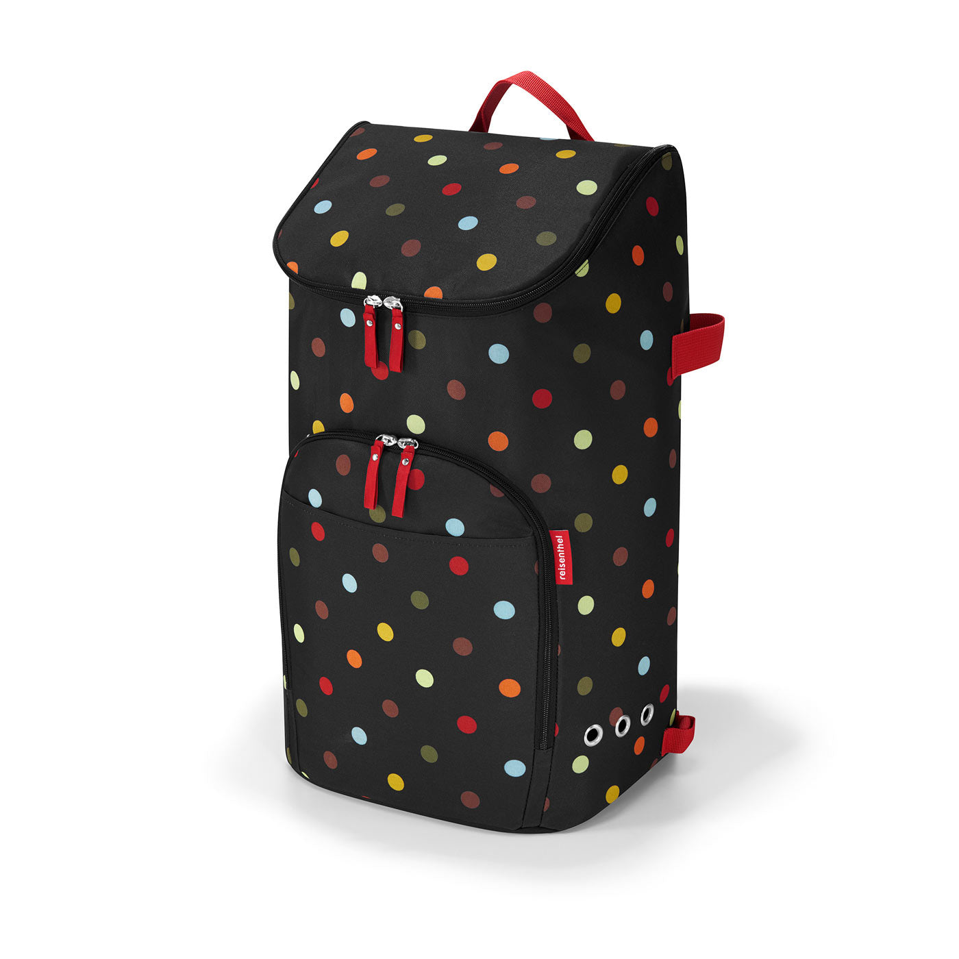 Reisenthel Stofftasche, Polyester, Motiv Punktmuster, 340×600×240 mm