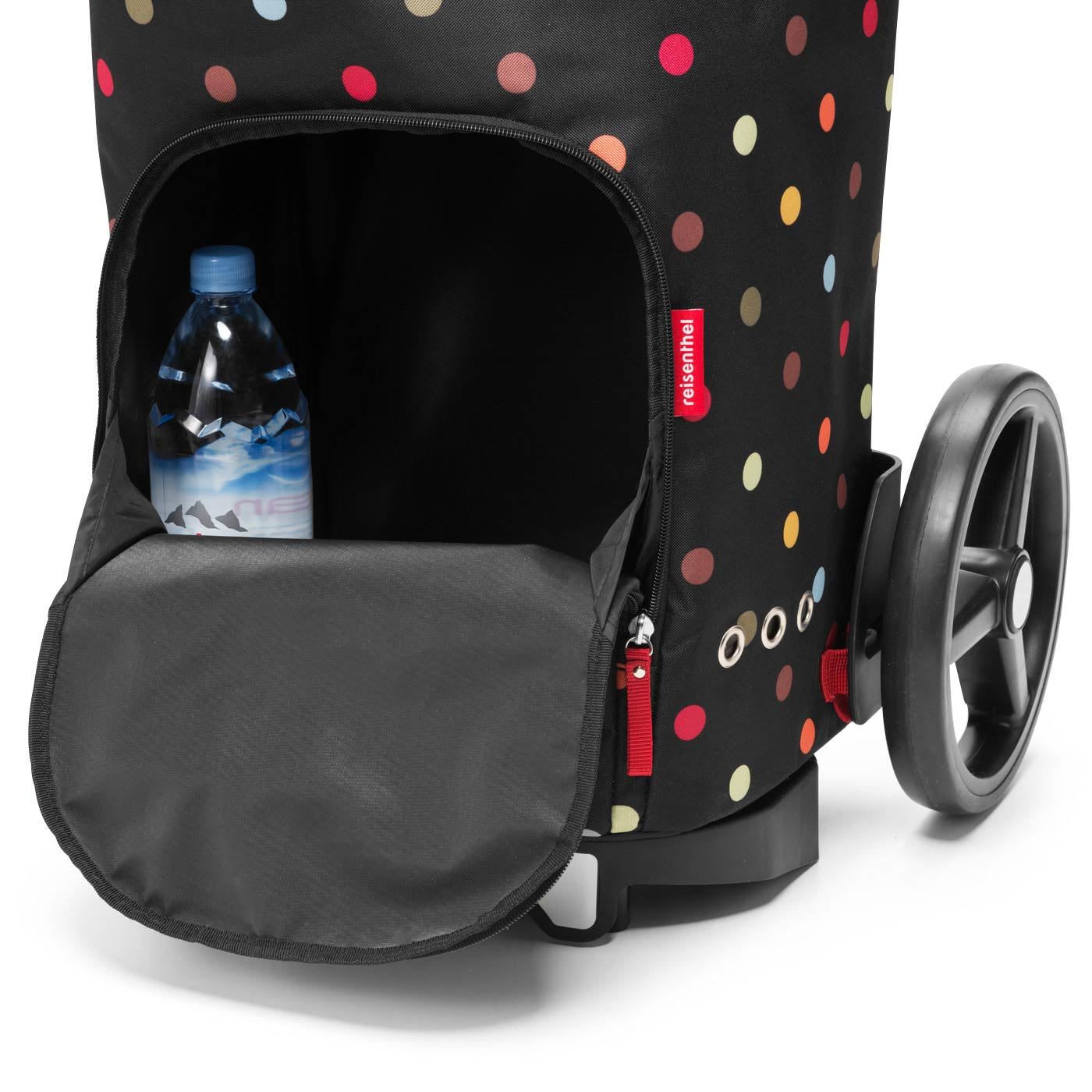 Reisenthel Stofftasche, Polyester, Motiv Punktmuster, 340×600×240 mm