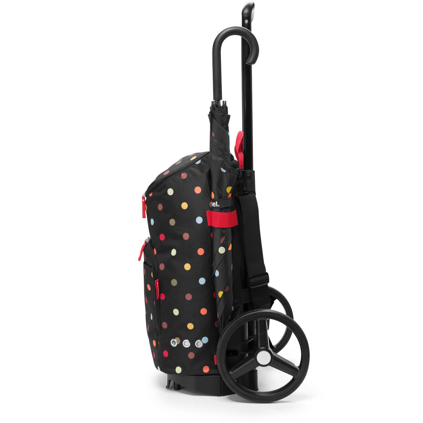 Reisenthel Stofftasche, Polyester, Motiv Punktmuster, 340×600×240 mm