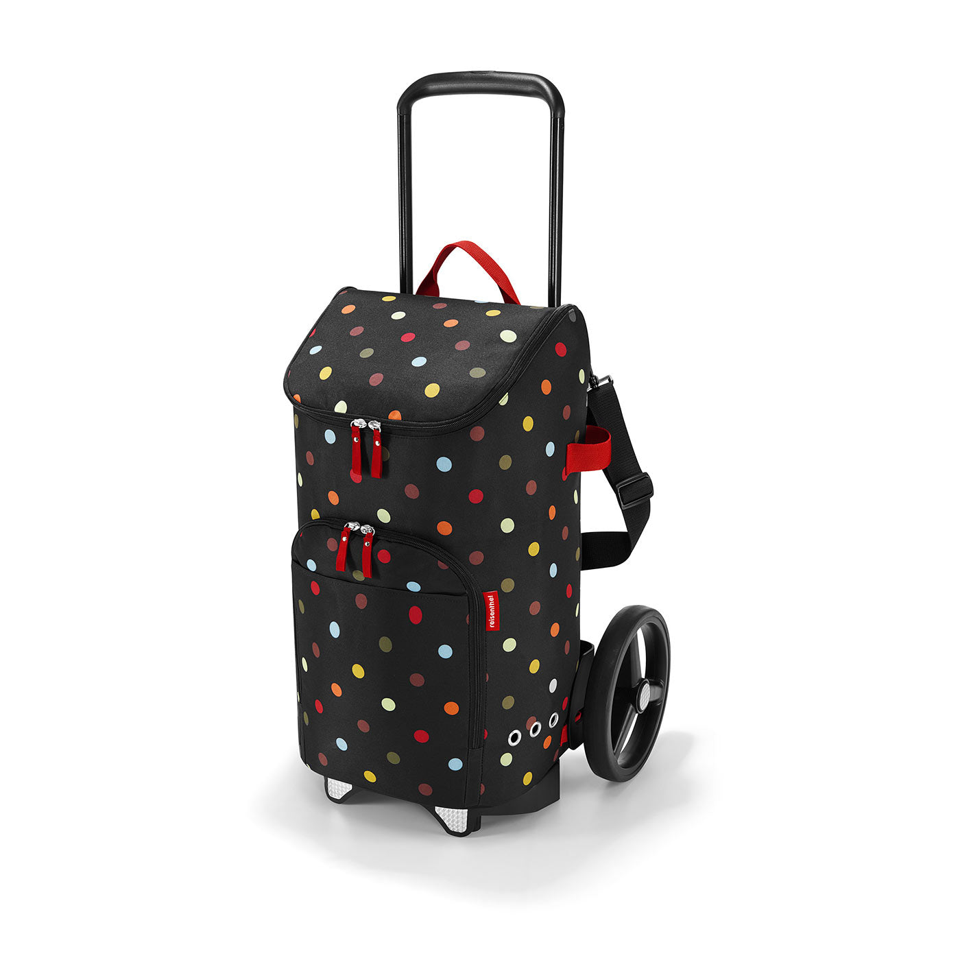 Reisenthel Stofftasche, Polyester, Motiv Punktmuster, 340×600×240 mm