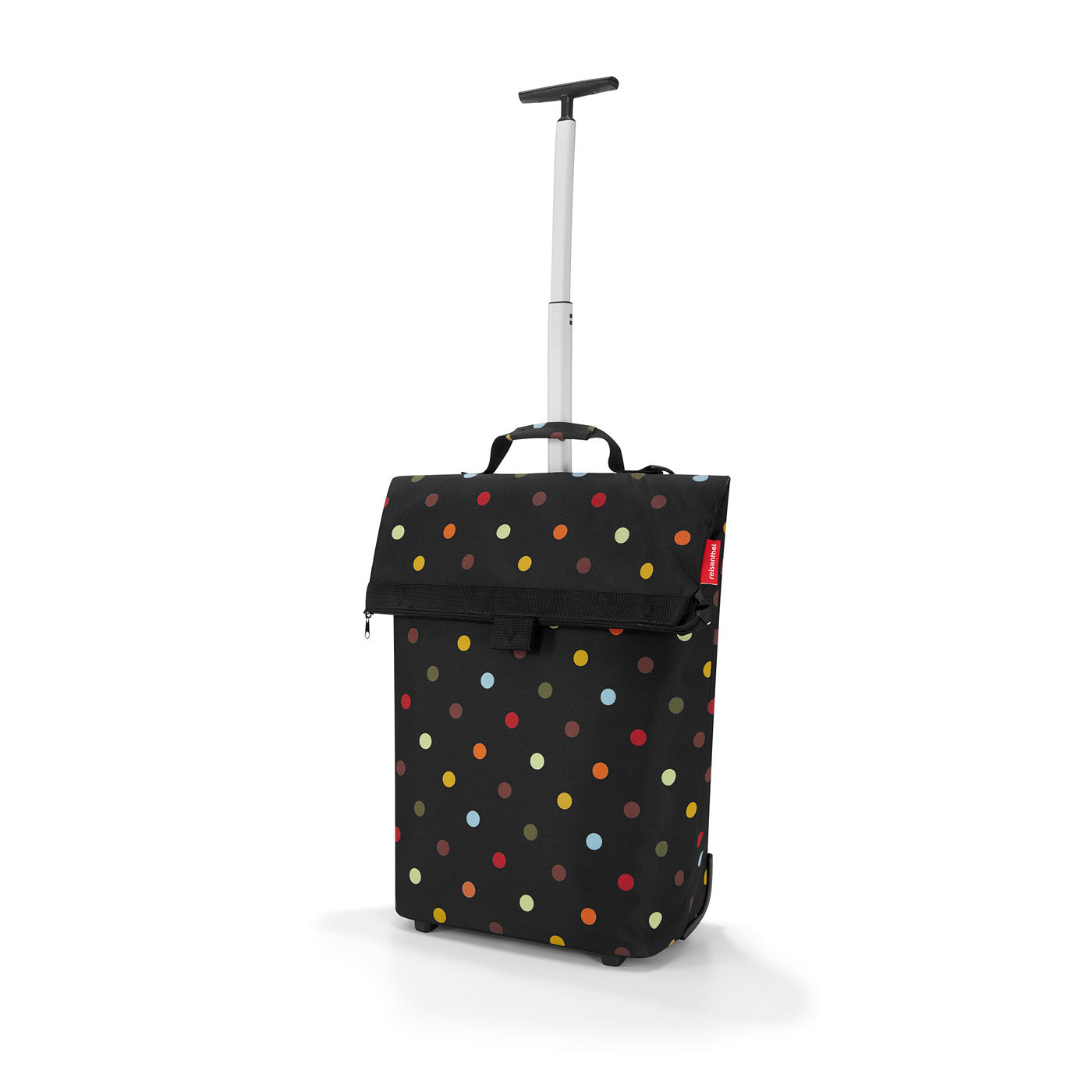 Reisenthel Einkaufstasche Trolley M – 43 l – 43 × 53 × 21 cm – Polyester – Punkte