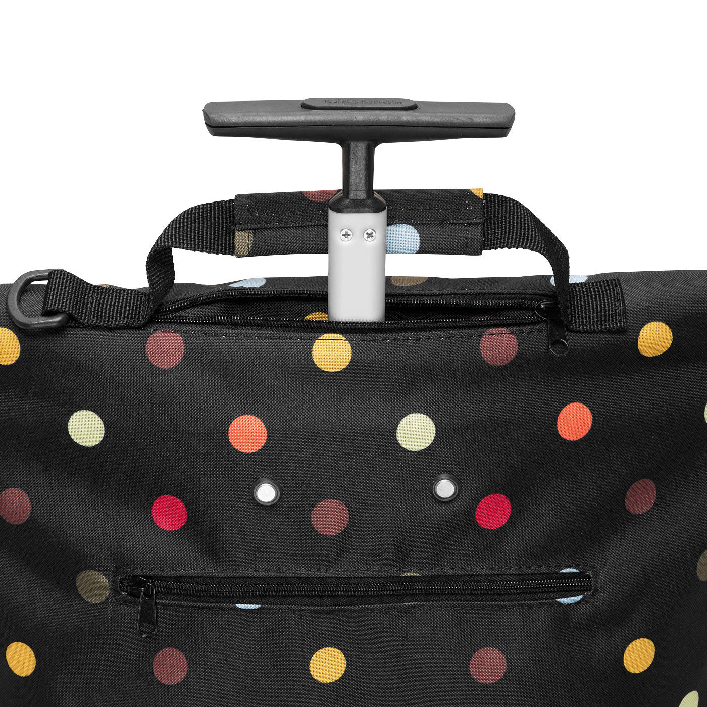Reisenthel Einkaufstasche Trolley M – 43 l – 43 × 53 × 21 cm – Polyester – Punkte