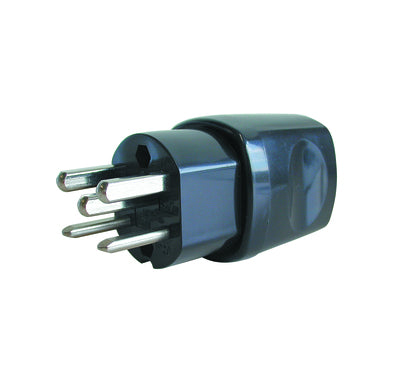 Steffen Adapterkabel T25 (5-polig, 380 V 16 A) zu Schraubklemme, IP20 – schwarz