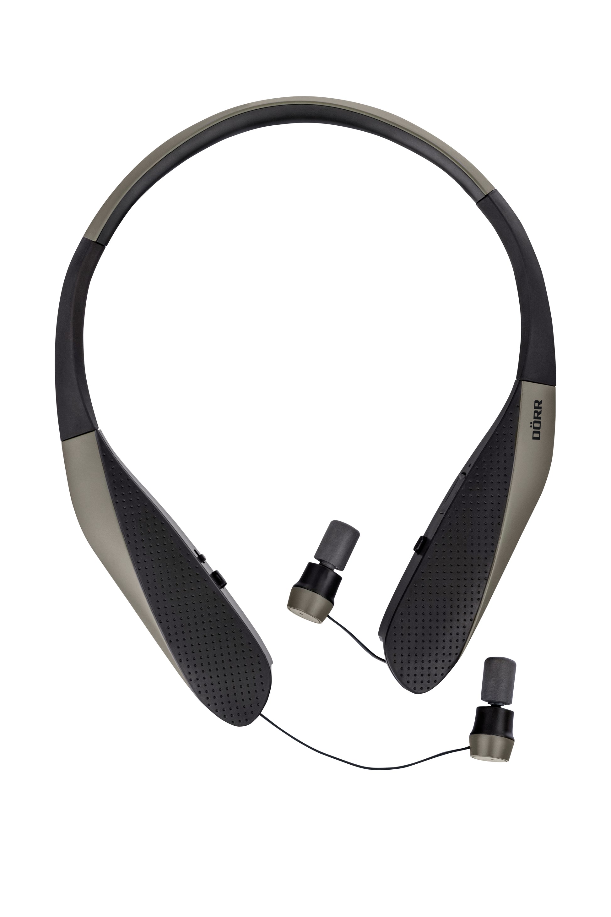 Dörr E-Silence GS-31 Elektronischer Kapselgehörschutz – Mikrofon – SNR 34 dB – Schwarz/Khaki