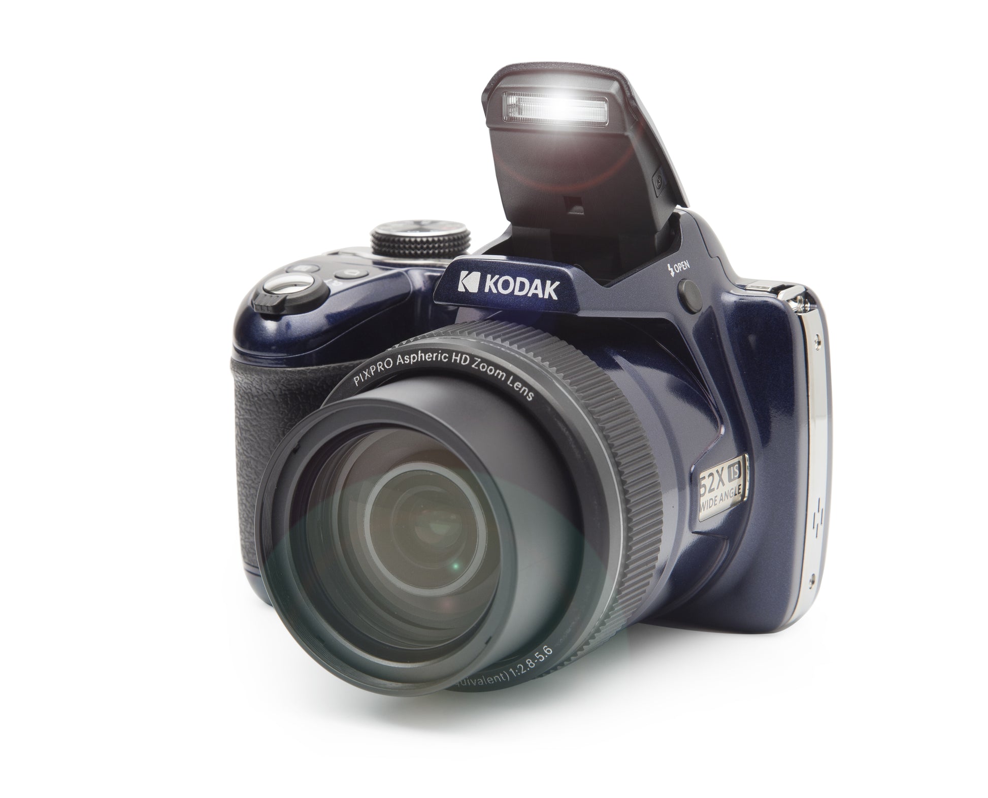 Kodak PIXPRO AZ528 – Bridgekamera, 52× optischer Zoom, 16,76 MP, 1080p, Blau