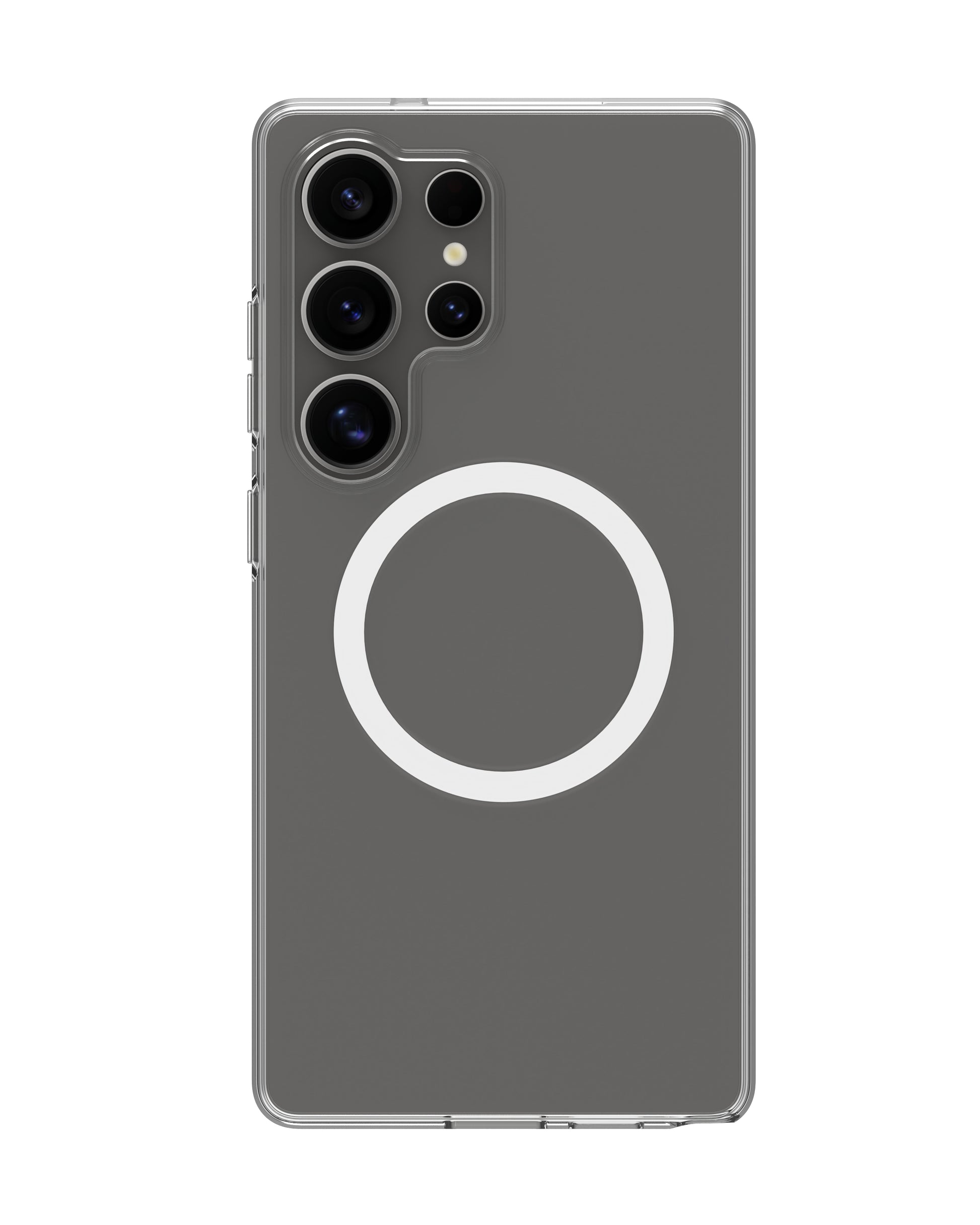 dbramante1928 Greenland Pro Qi2 – Rückcover – für Samsung Galaxy S25 Ultra, Transparent, bis 1,2 m sturzsicher