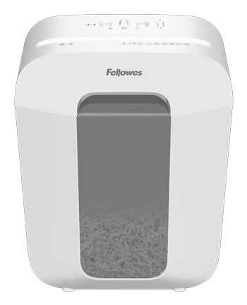 Fellowes LX50 – Aktenvernichter, DIN P-4, Partikelschnitt 4 × 37 mm, 9 Blatt, 17 l