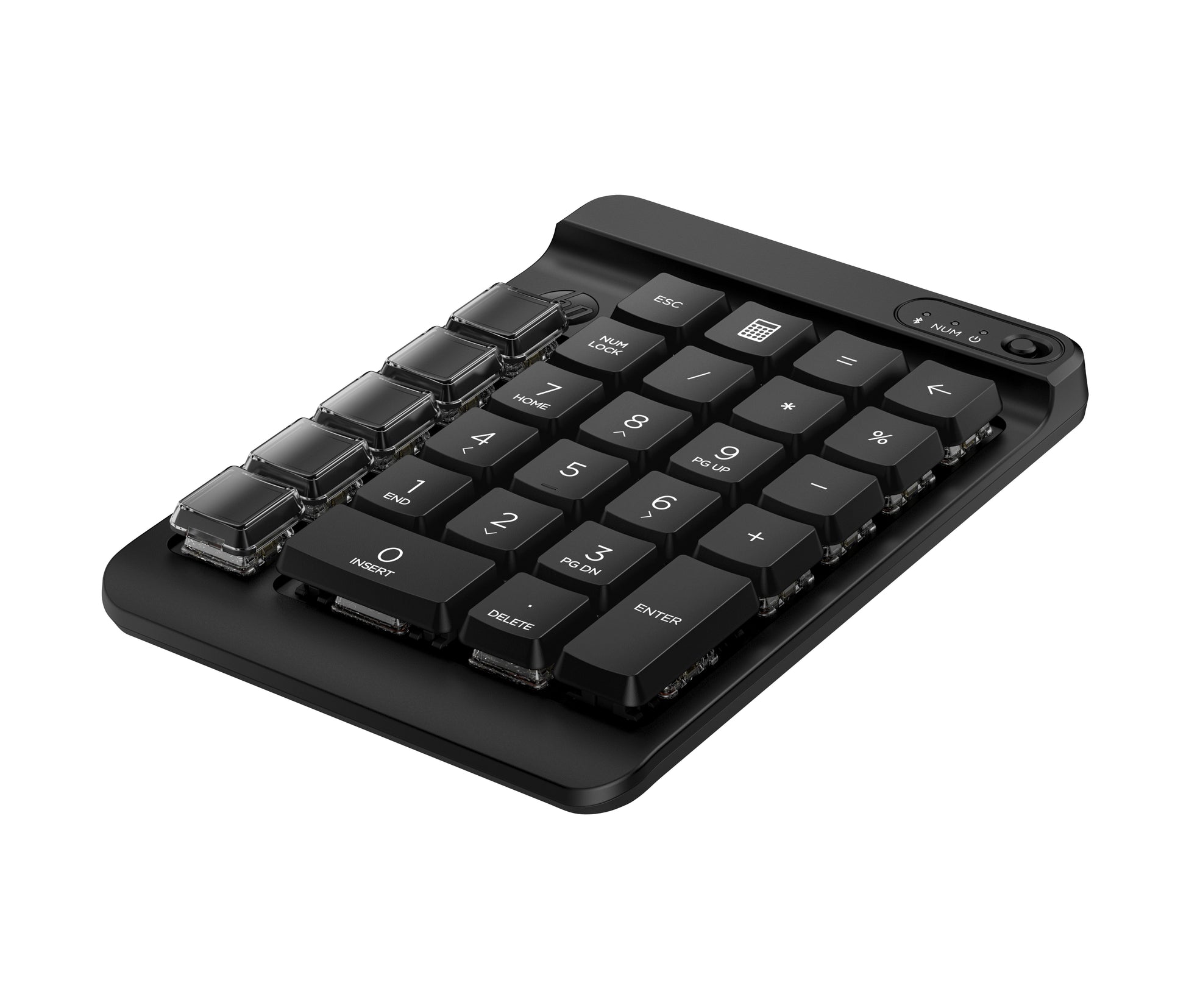 HP 430 Programmierbares Wireless – Tastenfeld-Steuerpult – Bluetooth – programmierbare Schnelltasten – schwarz