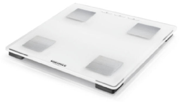 Soehnle Analysewaage Shape Sense Connect Lite – App-kompatibel, BMI, Körperfett – 180 kg – Weiss
