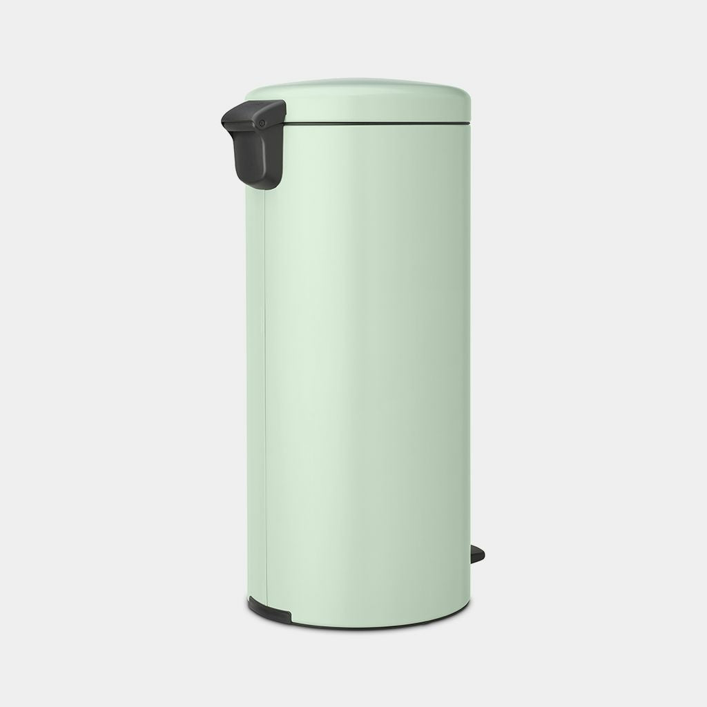 Brabantia NewIcon Papierkorb – 30 l – Stahl, Grün – Ø 293 × H 679 mm