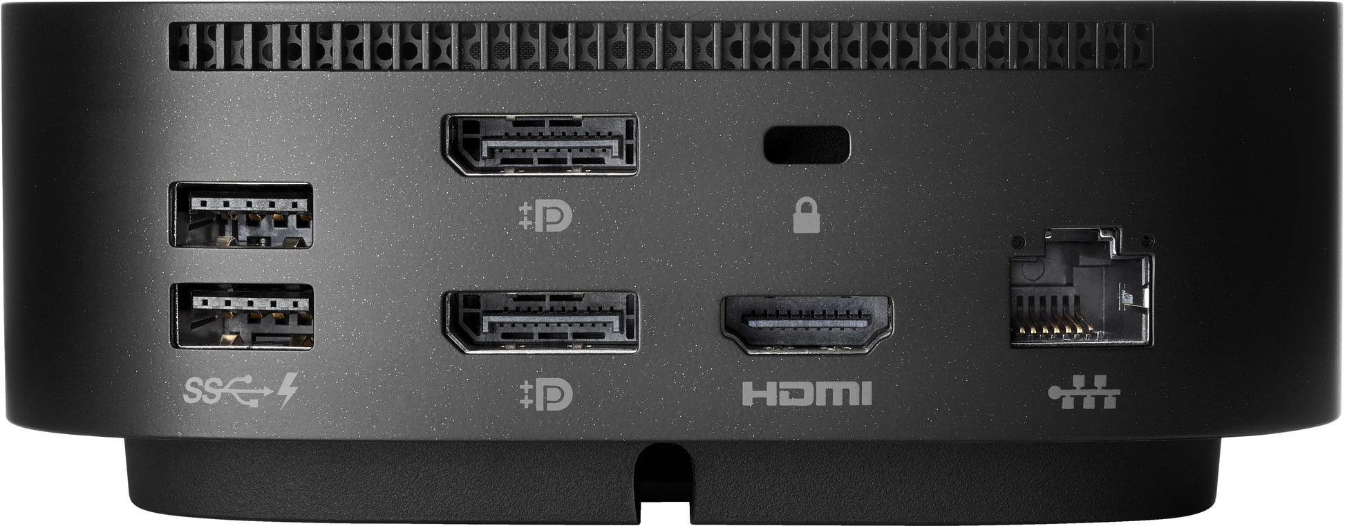 HP G5 Essential Dockingstation – USB-C, 2× DP, 1× HDMI, 4× USB-A, 3,5 mm Audio, 120 W PD, für Mac/ChromeOS
