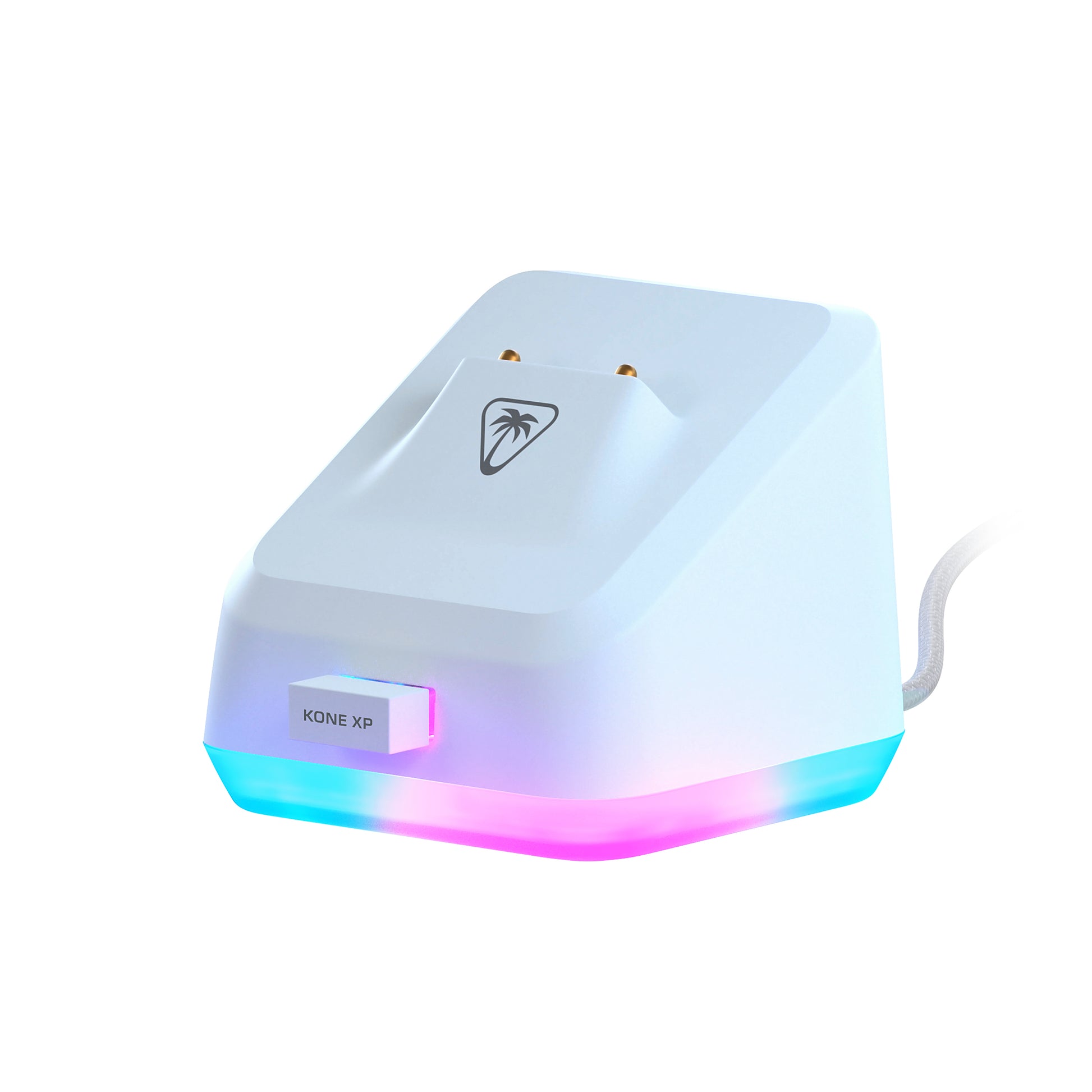 Turtle Beach Kone XP Air Gaming-Maus – kabellos, 10 Tasten, für Rechtshänder, RGB-Beleuchtung, weiss