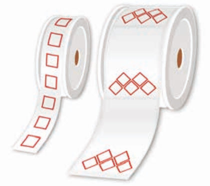 Brother Rollenetiketten GHS/CLP vorbedruckt, 55 mm × 85 mm
