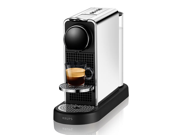 Krups CitiZ Kapselmaschine – für Nespresso-Kapseln, 19 bar, 1 l, Edelstahl