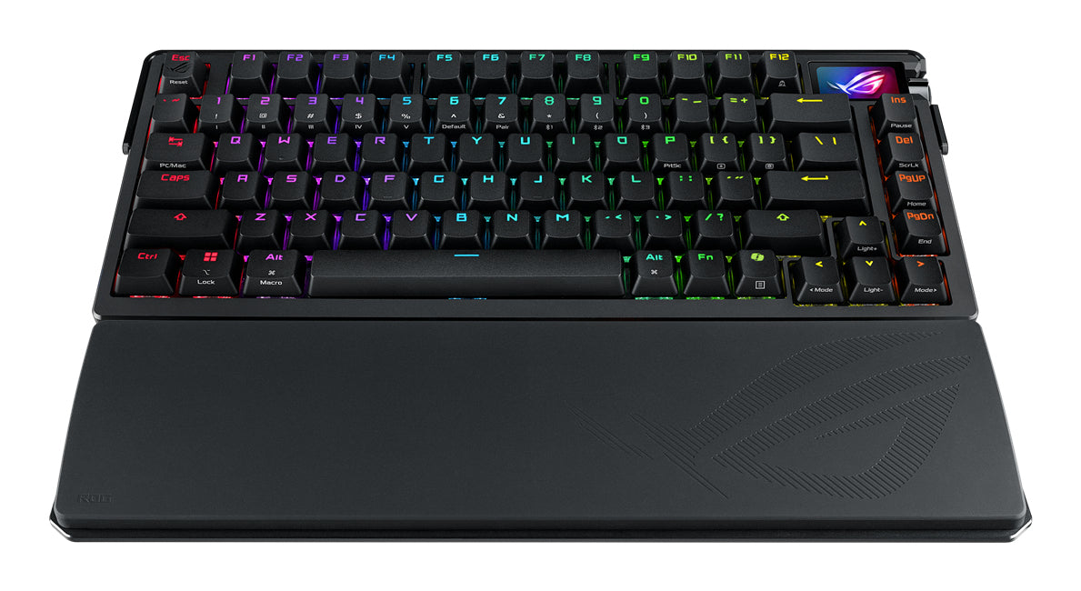 ASUS Gaming-Tastatur 75% – Mechanisch, RGB – Bluetooth & 2,4 GHz (USB-A-Empfänger) – Schwarz