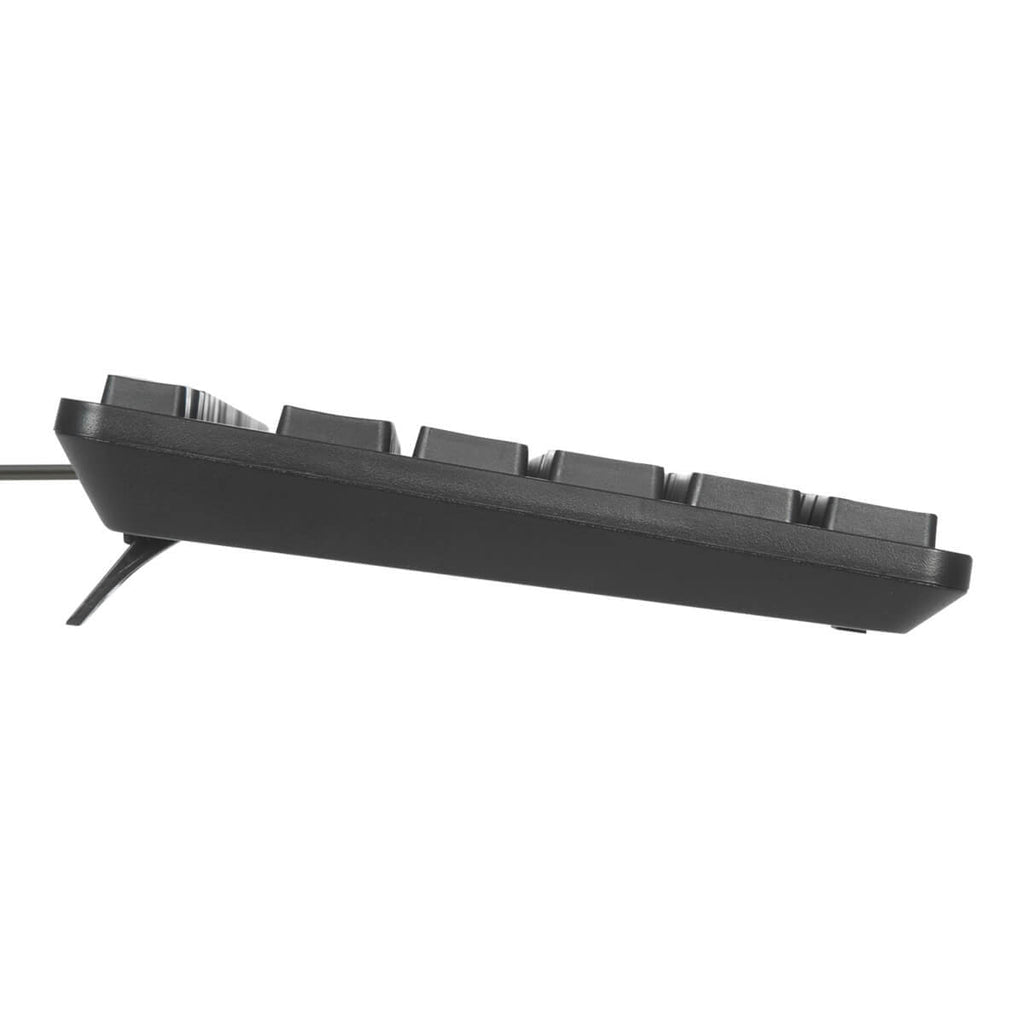 Targus AKM622ES – Tastatur-Maus-Set – 100% – kabelgebunden (USB) – QWERTY (ES) – Schwarz