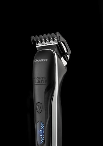 Trisa Bart- und Haarschneider – 0,6–14 mm, 5 Stufen, Akku 180 min – Schwarz